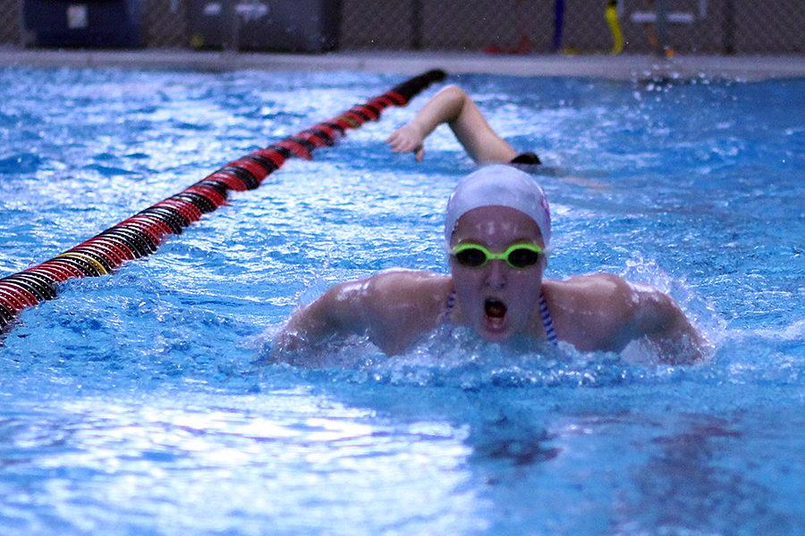 The swim team has begun preparation for the upcoming regional tournament at the conclusion of the district season.