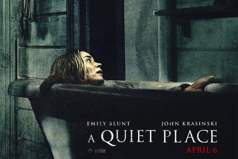 "'A Quiet Place' relies heavily upon sign language which increases the tension whenever a sound is made by one of the main characters."