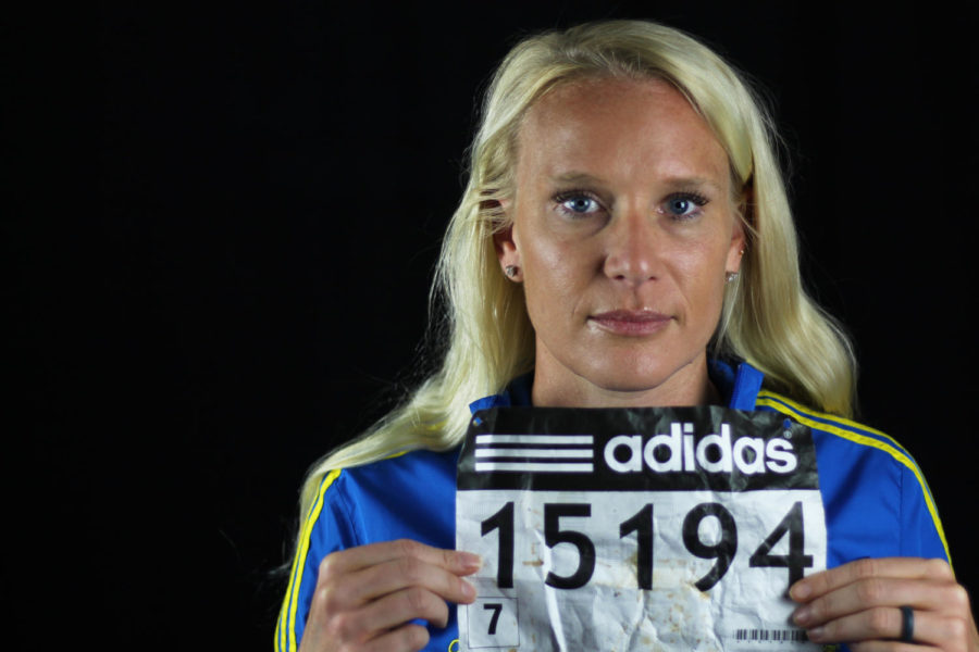 Coach Carly Littlefield still has her racing bib from the day five years ago, when two bombs detonated approximately 12 seconds apart and 210 yards from each other at the finish line of the Boston Marathon.