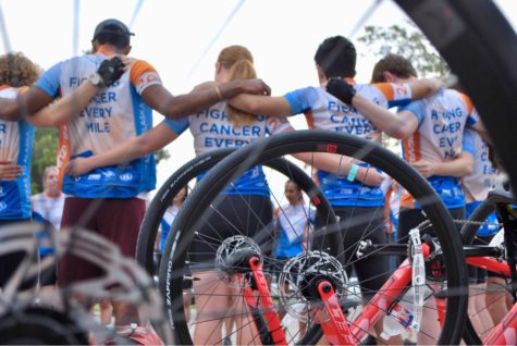 Biking over cancer