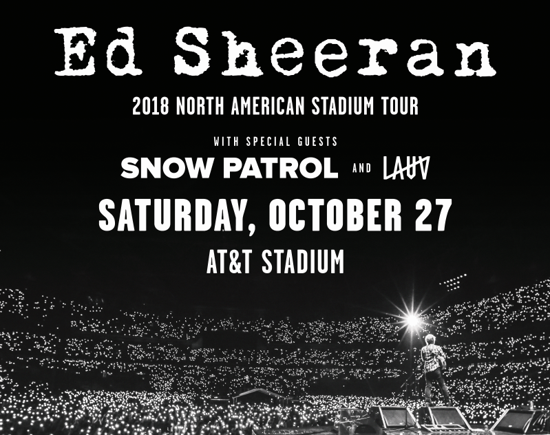 Staff to give away tickets to see Ed Sheeran