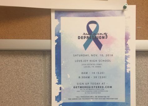 Annual Running Over Depression race to commence Nov. 10
