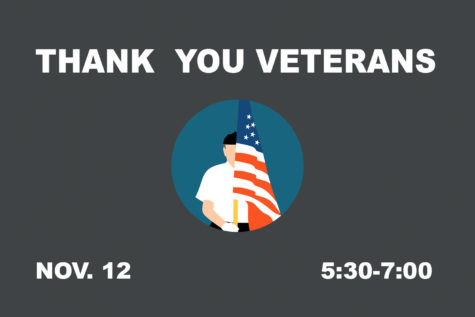 Student council to host Veterans Day dinner Nov. 12