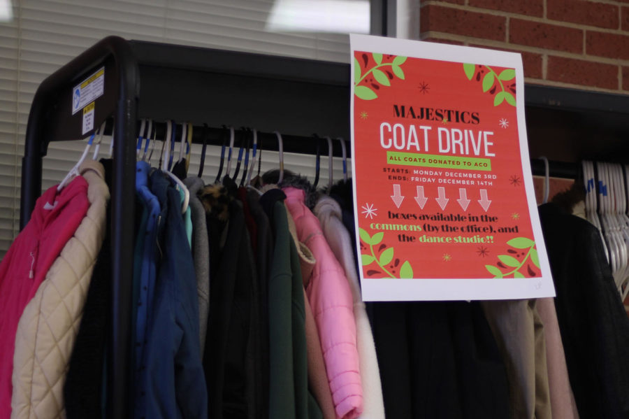 The coat drive will end Friday, Dec. 14. 