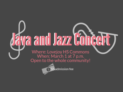 Jazz band and a capella to host third annual Java and Jazz