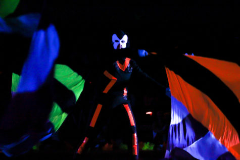 Photo Gallery: Blacklight pep rally