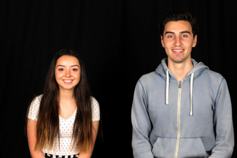 Two foreign exchange students visit from the same country
