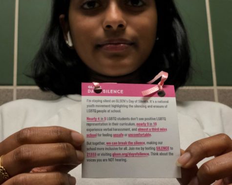 GSA participates in Day of Silence