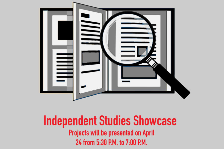 The Independent Studies students study a variety of subjects sporadically, but continue to work on their projects over the course of the year. 
