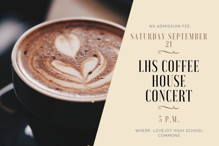 The choir will host their annual Coffeehouse event for the community. It will be held in the commons where coffee will be available.