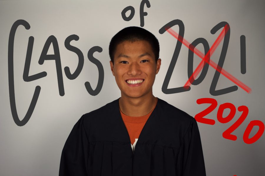After making the decision to graduate early, William took over as the class of 2020s valedictorian. 