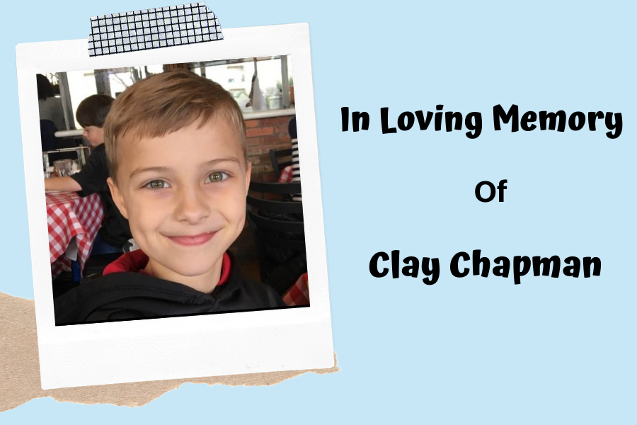 In honor of the loss of fifth grader Clay Chapman, many district members wore his favorite color, blue, to school.