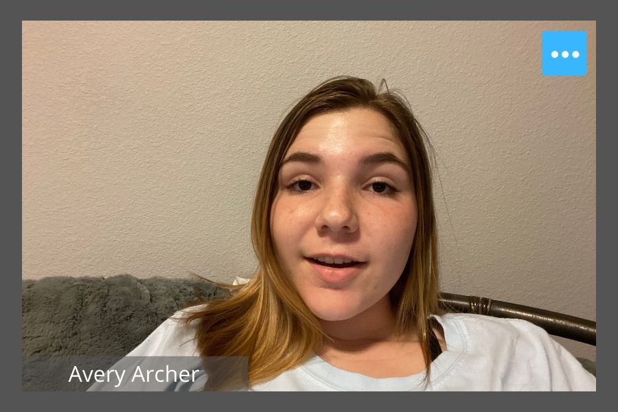 Sophomore Avery Archer