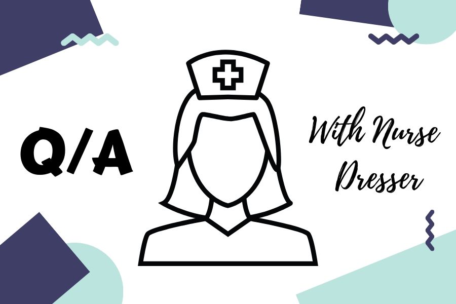 High school nurse Amy Dresser shares how the district nurses are educating administration, staff and students during COVID-19. Dresser also shares her thoughts on the future of the pandemic.