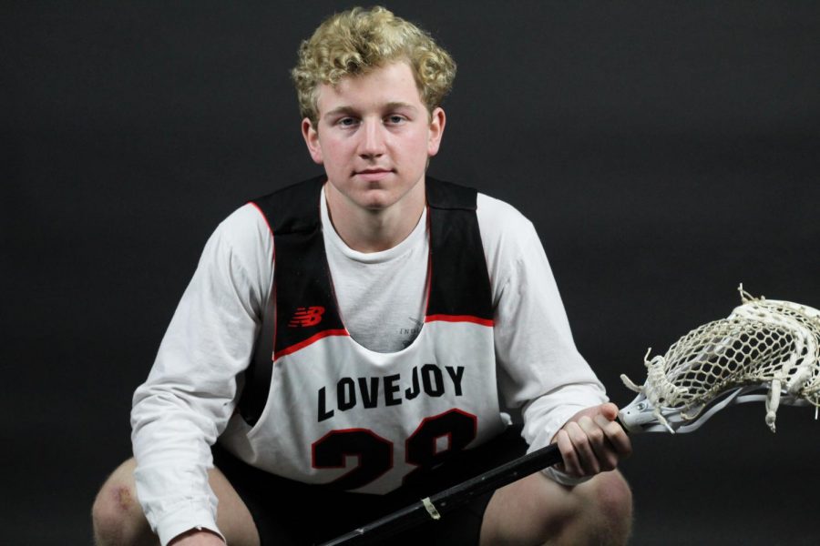 Junior Dillon Magee started playing lacrosse in pre-kindergarten. Magee has been playing for almost 14 years.  