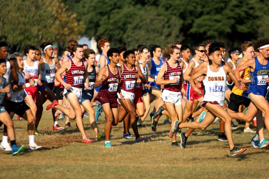 The state race took place at Old Settlers Park in Round Rock. The boys team took fifth place at the meet. 