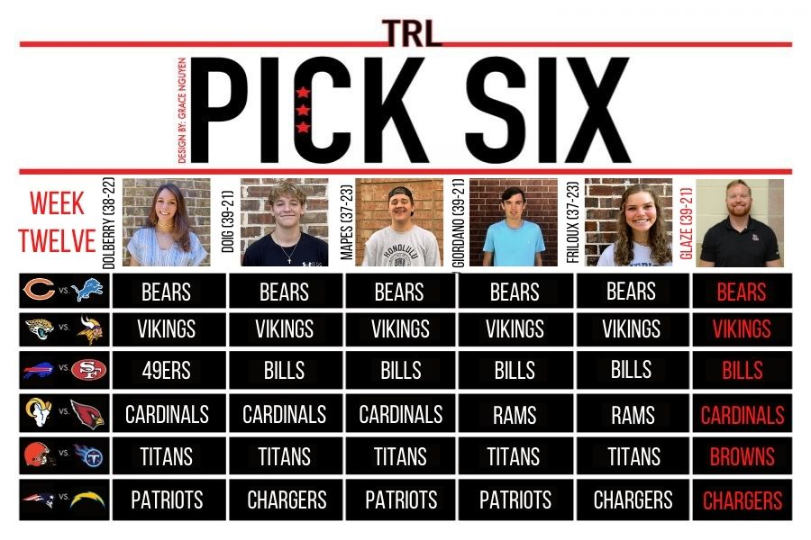 Pick 6: Back from the bye-week