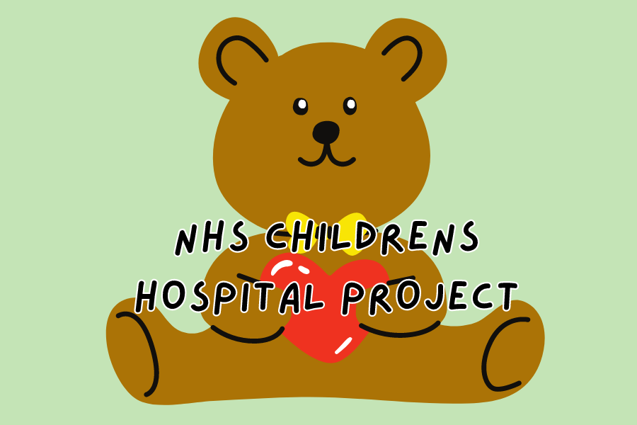 This month's NHS service project is donating scented hearts, cards and blankets to local children's hospitals. The scented hearts are used for babies and mothers in the NICU to bond.