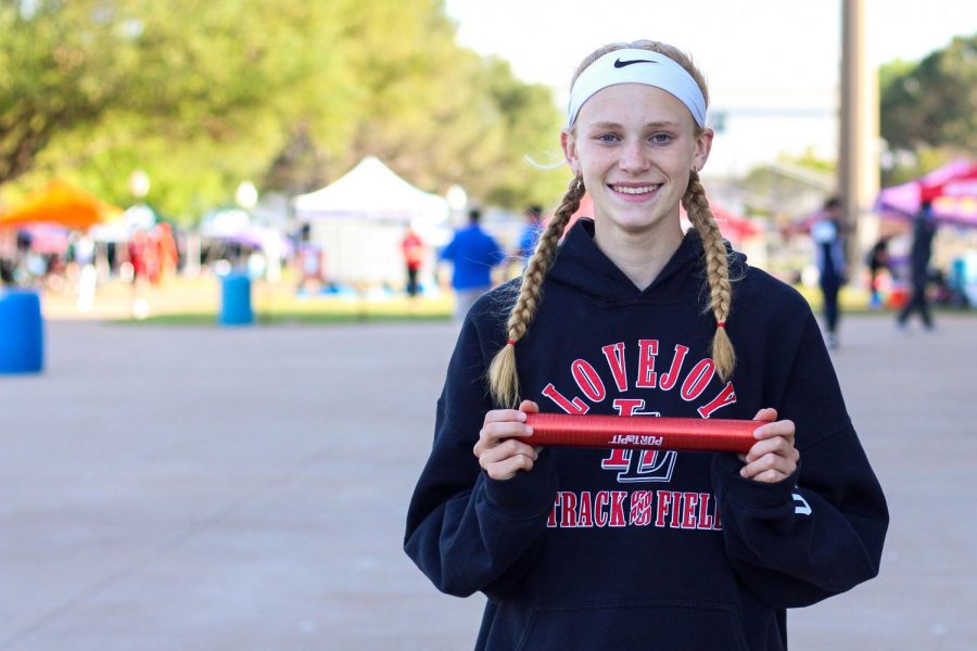 Freshman Kailey Littlefield advanced to state as a part of the 4x400 meter relay team. Littlefield is the anchor on the team. 