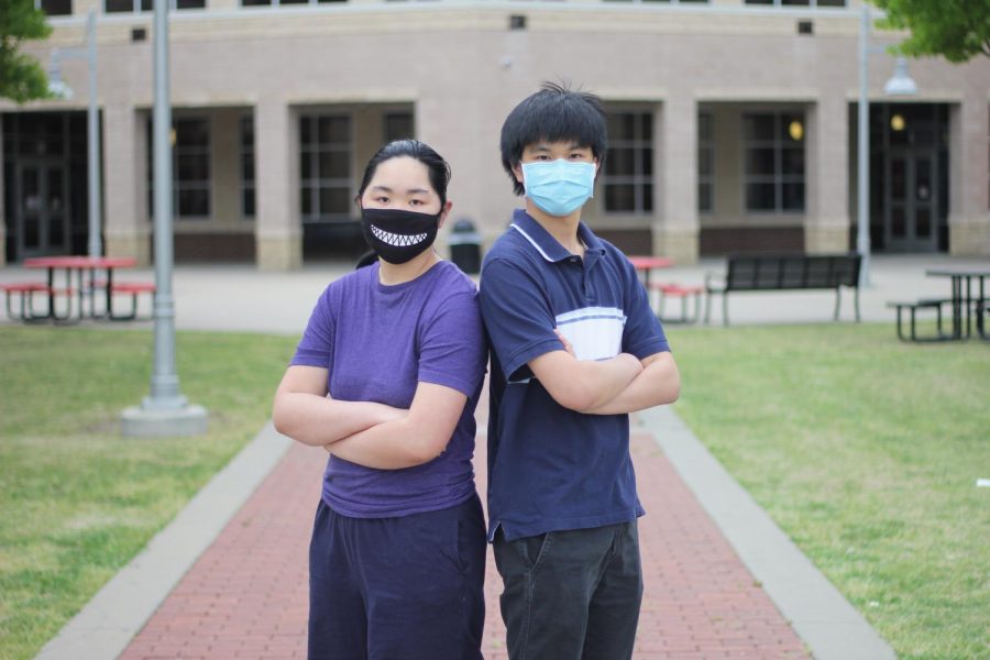 Freshman Hannah Mao and senior Andrew Mao competed in UIL together, facing off in friendly competition. Andrew and Hannah will compete at UIL Regionals on April 16 and 17.