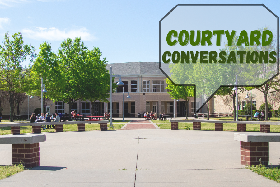 Courtyard Conversation: Teacher Brandon Barter