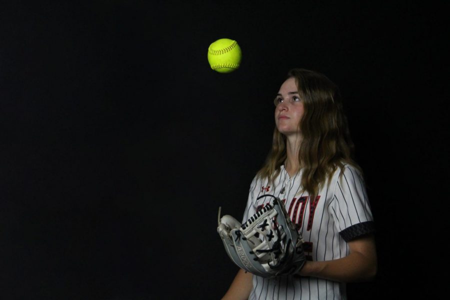 Freshman+Skylar+Rucker+is+the+Leopards+starting+shortstop.+Rucker+also+pitches+for+the+Leopards.