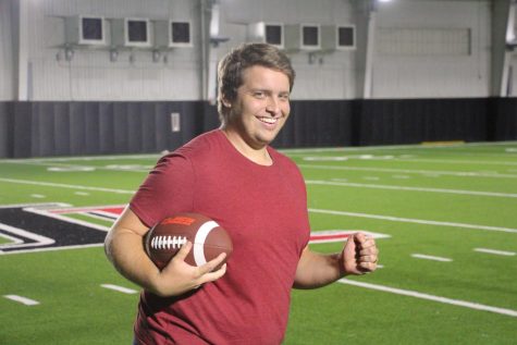 Community member Noah Wallaert is participating in the kicken for chicken challenge next week during halftime at the Oklahoma game. Calla Patino details his journey donating bone marrow and how he got nominated. 