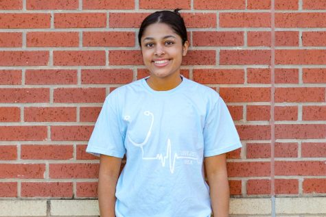 Junior Samatha Belataur is the president of key club, a club for volunteering. She is also involved in HOSA and is on the girls soccer team.
