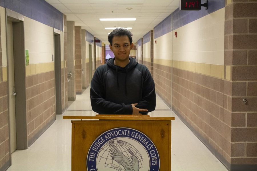 Junior Humzah Ahmad is in the process of running for the Allen City Council. Ahmad will appear on the ballot on May 7 for the councils sixth seat.