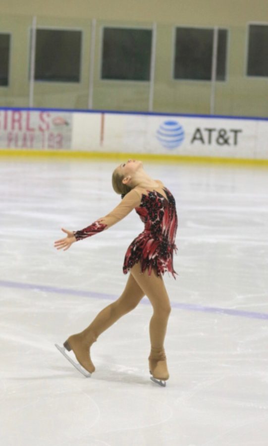 Freshman Olivia Lee is a competitive figure skater. Lee is involved in other extracurriculars including orchestra, varsity robotics, Chinese and HOSA.