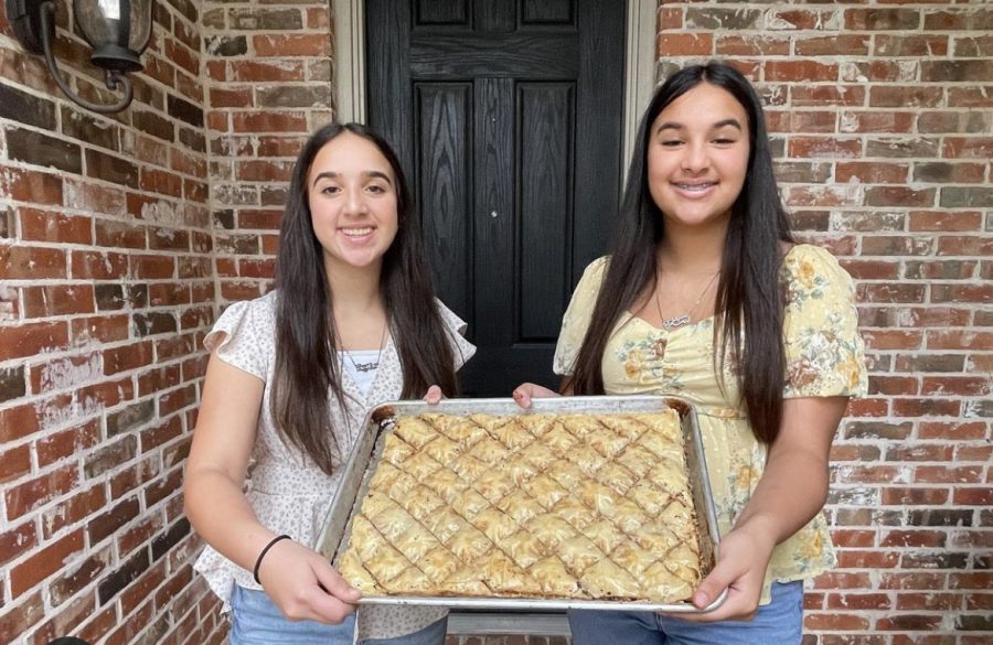 Freshman Safiya Elmanayar and her eighth grade sister, Sarah Elmanayer, founded a local Egyptian dessert company, S&S Sweets. Their desserts are available to order through their Instagram and Facebook pages through a form.