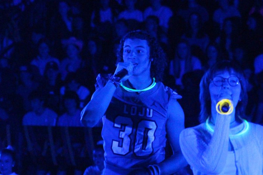 Junior Wes Hightower sings in the a capella choir. Heightower also plays football.
