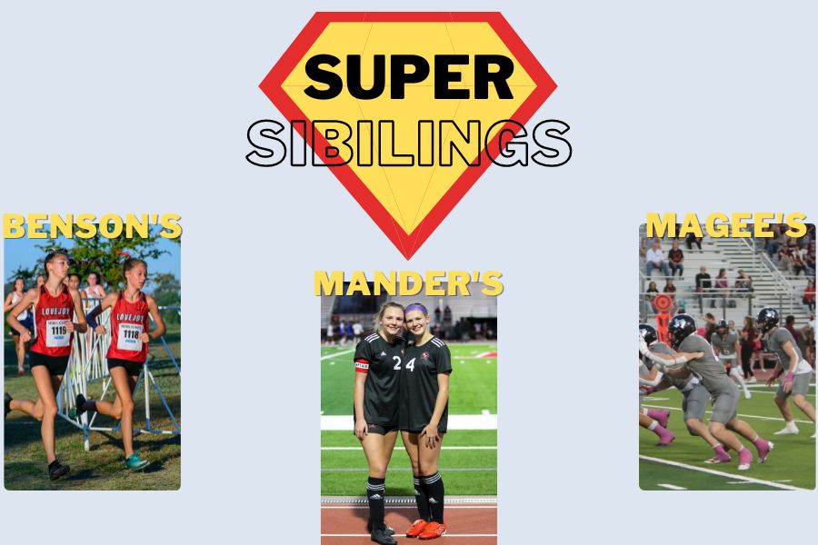 TRLs Campbell Lester interviewed three sets of siblings from football, cross country and soccer. Owen and Kevin Magee, Camryn and Peyton Benson and Maggie and Katie Mander go sibling to sibling competing with each other during games and practices.
