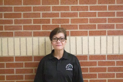 Gloria Ballao has worked in the district for 15 years. Ballao also works mornings while the cafeteria is serving breakfast. 