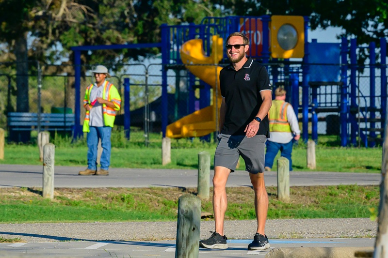 Coach Kelly is the head boys cross country and track coach and has been in Lovejoy for ten years. This year he is aiming to win both the cross country and track state meets.