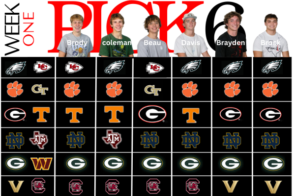Navigation to Story: Pick Six: Week One
